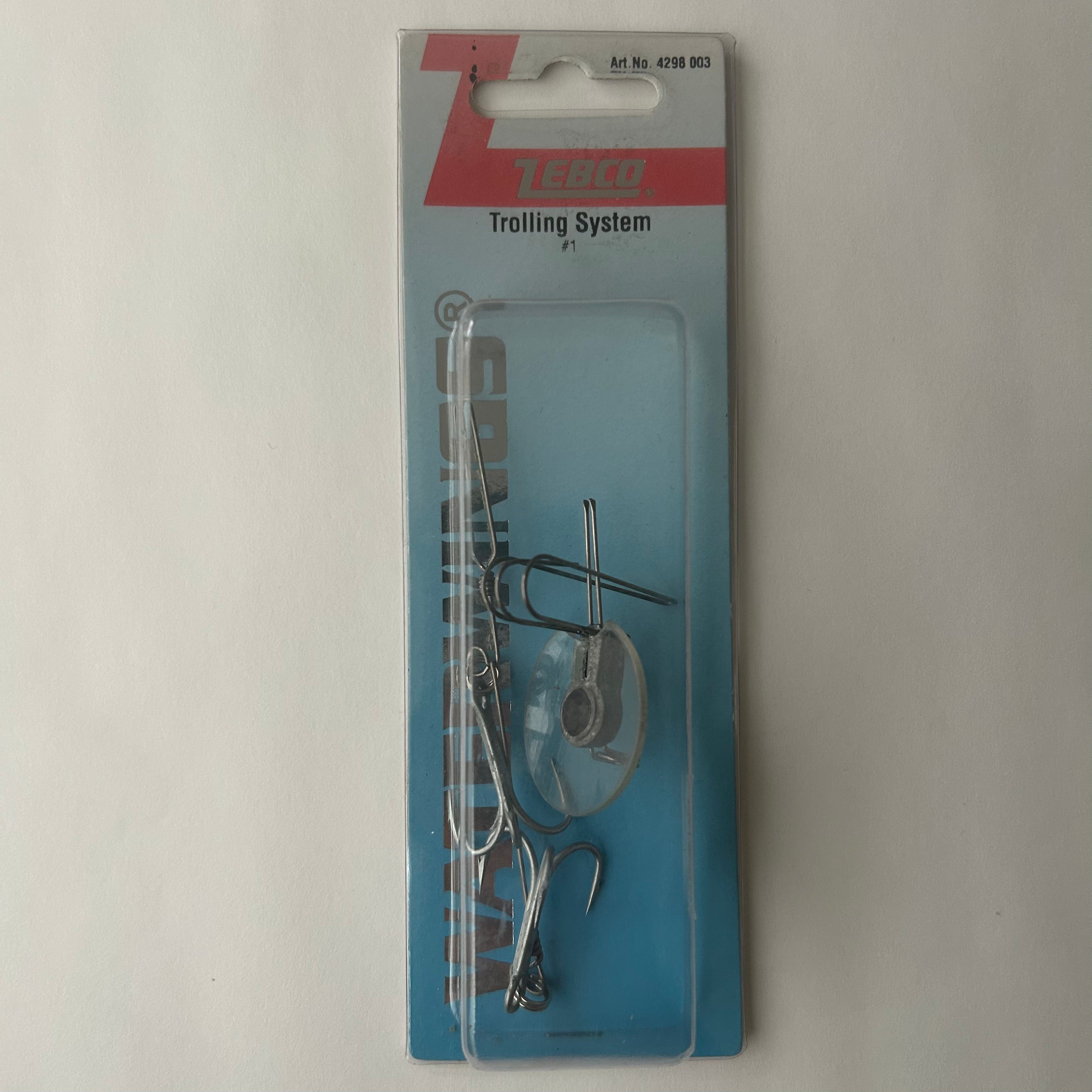 Zebco Waterwings Schleppsystem mit 2 Drillingshaken